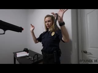 officer lisa restrained